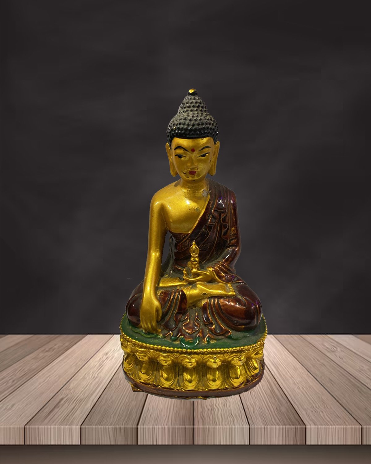 0_(2) copy 2 Buddha Stupa Handmade - Image 1
