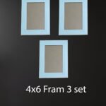 4x6 Frame 3 Set Non Print