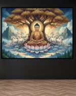 Buddha Meditation Wall Art (12x18")