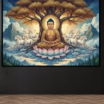Buddha Meditation Wall Art (12x18")