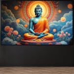 Buddha Meditation Wall Art ( 16x14 " )