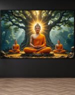 Enlightened Buddha Canvas Art ( 16x24 ")