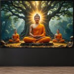 Enlightened Buddha Canvas Art ( 16x24 ")