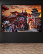 Kathmandu Durbar Square Wall Art ( 18x24" )