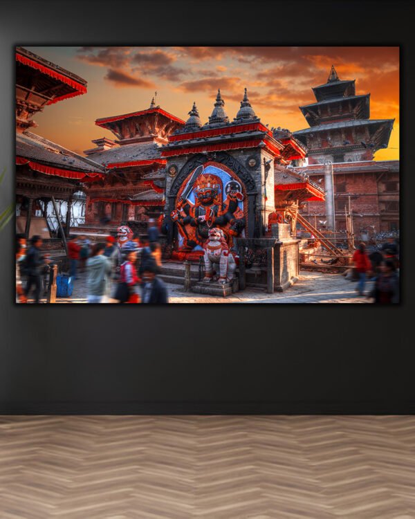 Kathmandu Durbar Square Wall Art ( 18x24" )
