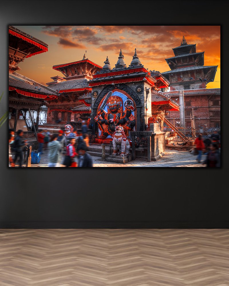 114 a Kathmandu Durbar Square Wall Art ( 18x24" ) - Image 1