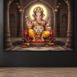 Lord Ganesha Wall Art ( 18x24 ")