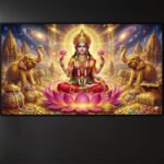 Goddess Lakshmi Canvas Art (16x24")