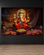 Ganesh Wall Art Frame ( 16x24 ")