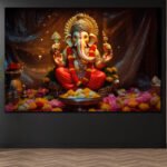 Ganesh Wall Art Frame ( 16x24 ")