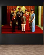 Royal Nepal Of Family Portrait Canvas (16x24" )