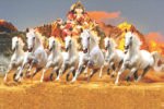 Ganesh with Seven White Horses Wall Art (16x24") - Image 2