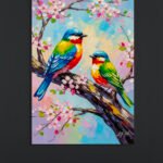 Parrot Art Wall Canvas