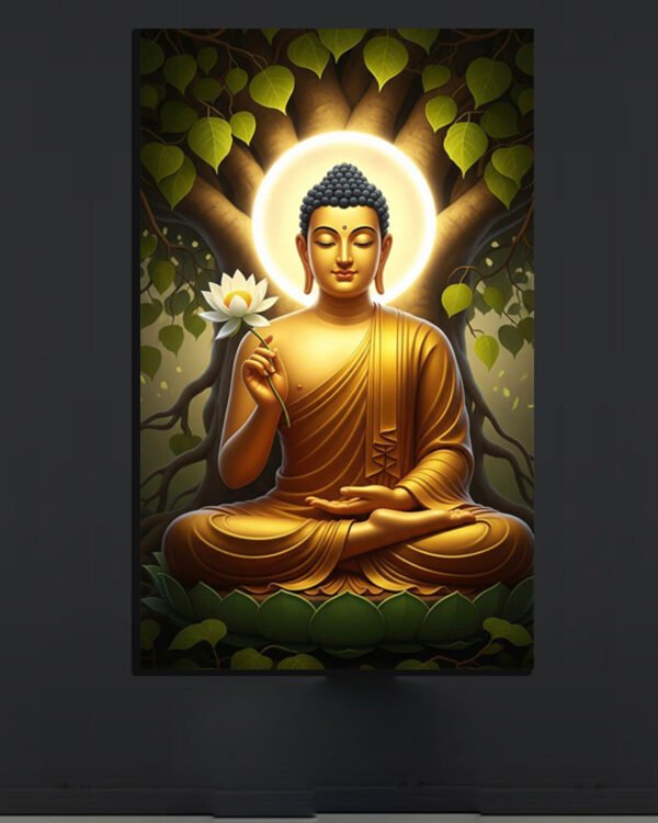 Buddha Canvas Wall Art (16x24")
