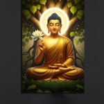 Buddha Canvas Wall Art (16x24")