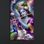 Divine Krishna Canvas Art (2x3 Fit)