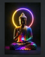 Radiant Buddha Canvas Art (12x18")