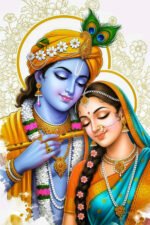 Radha Krishna Wall Art (16x24") - Image 2