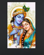 Radha Krishna Wall Art (16x24")
