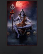 Lord Shiva Canvas Art ( 16x24")