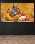 Radha Krishna Wall Art (2x3 Fit)