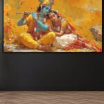 Radha Krishna Wall Art (2x3 Fit)
