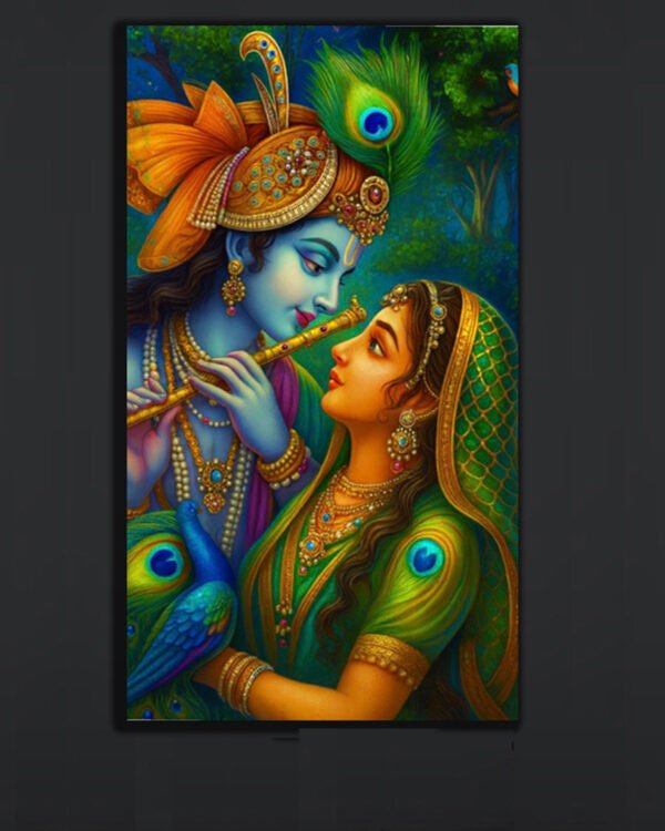 Radha Krishna Canvas Art  (16x24")