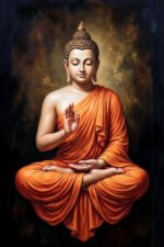 Buddha Wall Art Canvas (16x24") - Image 2