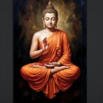 Buddha Wall Art Canvas (16x24")