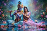 Radha Krishna Divine Wall Art ( 2x3 Fit) - Image 2