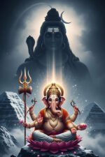 Divine Shiva & Ganesha Wall Art (2x3 Fit) - Image 2