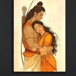 Divine Embrace Art Print (16x24")