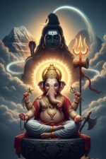 Ganesh Divine Art Print ( 16x24) - Image 2