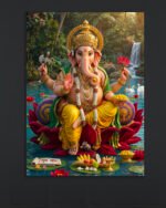 Lord Ganesha Wall Art (16x24 ")