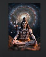 Shiva Cosmic Meditation Canvas (16x24 " )