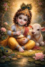 Lord Krishna Canvas Art (2x3 Fit) - Image 2