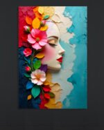 Floral Harmony Wall Art (2x3 Fit)