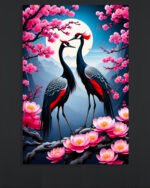 Elegant Crane Art Print (2x3 Fit)