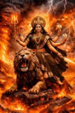 Goddess Durga Wall Art ( 2x3 Fit ) - Image 2