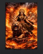 Goddess Durga Wall Art ( 2x3 Fit )