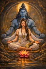 Divine Shiva Parvati Canvas Art (2x3 Fit ) - Image 2