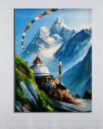 Himalayan Landscape Painting (16x24")
