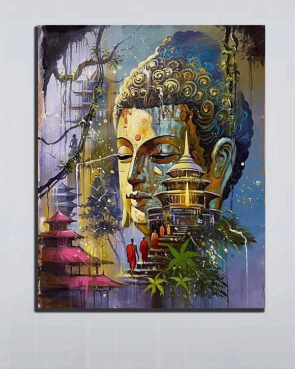 Buddha Serenity Canvas Art (16x24")