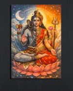 Ardhanarishvara Canvas Art (2x3 Fit )