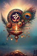 Spiritual Om Wall Art Canvas (2x3 Fit) - Image 2