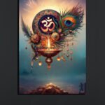 Spiritual Om Wall Art Canvas (2x3 Fit)
