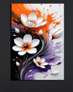 Floral Splash Canvas Art (2x3 Fit )