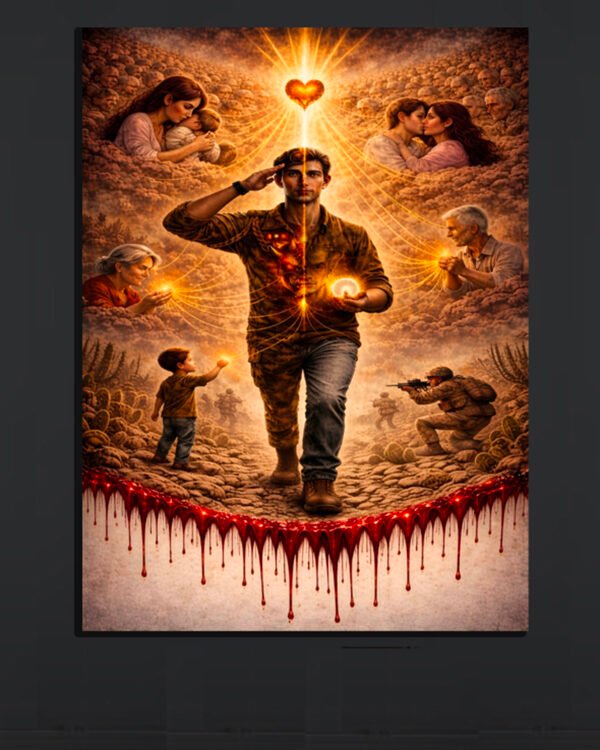 Heart of Passion Art Poster (2x3 Fit)