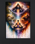 Divine Meditation Canvas Art (2x3 Fit)