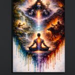 Divine Meditation Canvas Art (2x3 Fit)